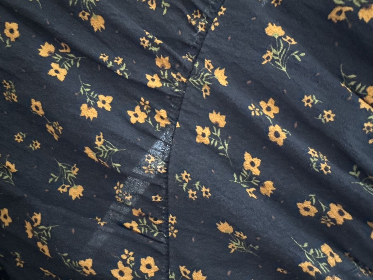 Vestiti: Kleid schwarz mit Blumenmuster – Usato da Frick venduto da van_75yb 1