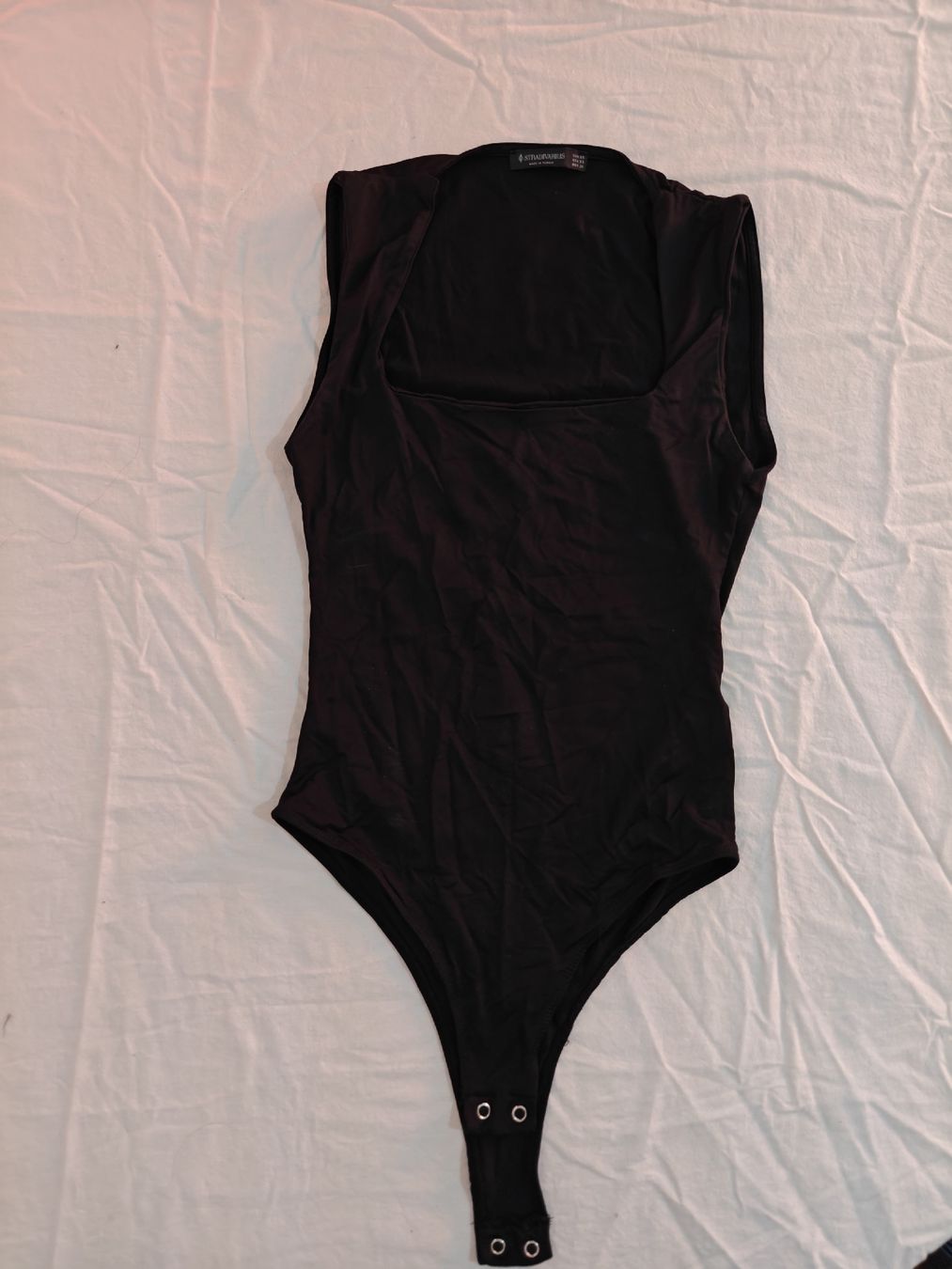 Stradivarius Top: Stradivarius Bodysuit black size XS – Usato da Zürich venduto da lmd_n7lx 2