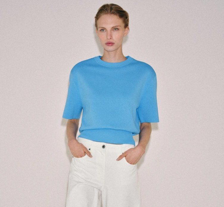 Zara Maglioni & Felpe: ZARA Strickpullover Pullover kurzarm Gr. L 38-40) NEU 49 – Nuovo e nell'imballaggio originale da Rotkreuz venduto da beltraum 2