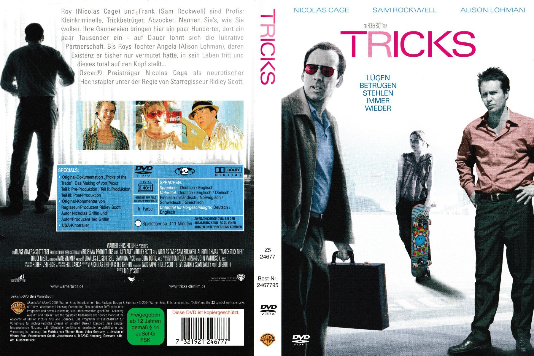 Alle DVDs: DVD - Tricks – Gebraucht aus Langnau am Albis von MediaRescuerKeLoX