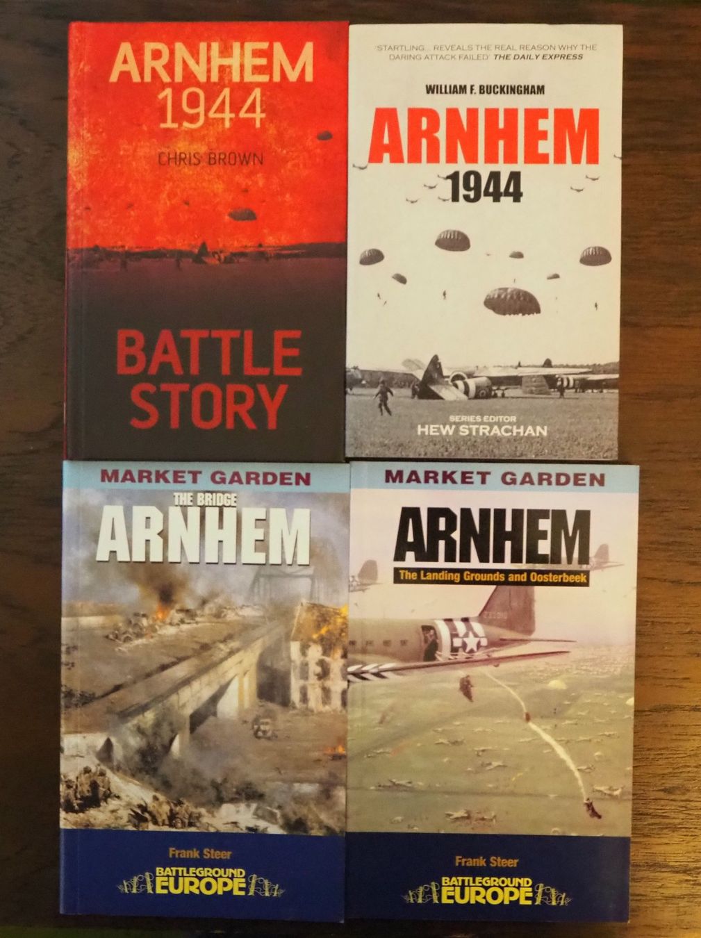 Libri: Arnheim 1944 / 4 englische Bücher und Blu-Ray – Usato da Chur venduto da big_5zx8 1