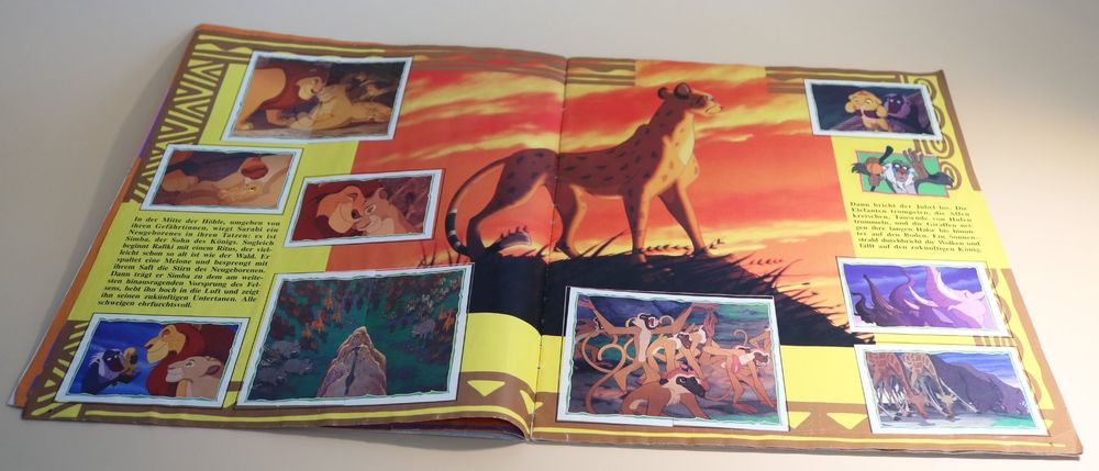 Original Panini Album König der Löwen (Gebraucht) in Winterthur für CHF ...