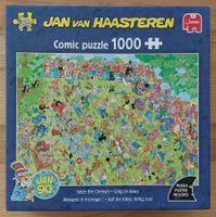 Puzzle von Jan van Haasteren - Auf die Käse, fertig los