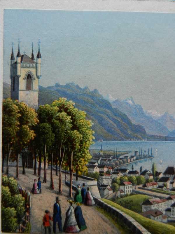 Gravures: Vevey cdv von Dikenmann – D'occasion à Risch par Rischli15 3