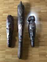 Afrikanische Artefakte 3er Gruppe