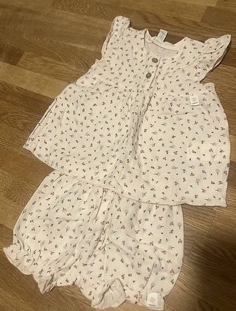 Bluse und Hose Musselin 74/80