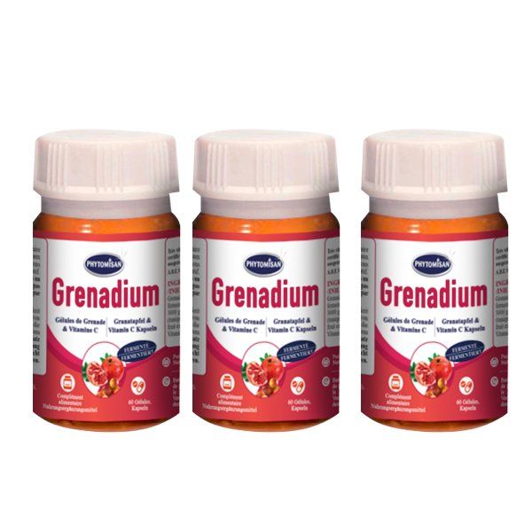 Lebensmittel & Spezialitäten: Grenadium - Granatapfel & Vitamin C Kapseln – Neu (gemäss Beschreibung) aus Mulhouse von Phytomisansuisse 1