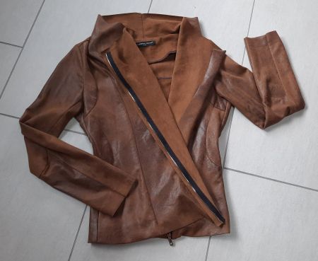 Kustlederjacke Grösse S / Vintage Look / neuwertig