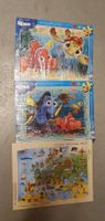 3 Kinder Puzzle Nemo und Europa Top Zustand