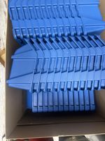 Blaue Lagerboxen, Stapelboxen, Werkstattboxen, 35