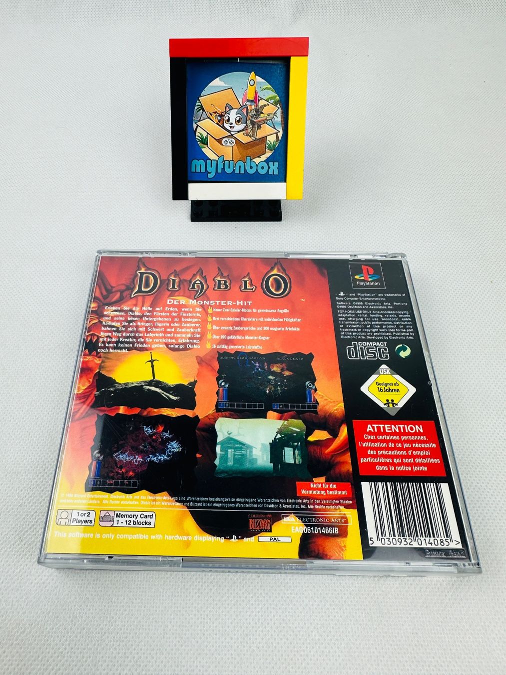 Spiele: Playstation 1 PSX  PS1 Diablo CIB Multilingual – Gebraucht aus Kappel SO von MyFunBox 1