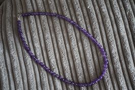 Amethyst Kugel kette mit Verschluss       Räumung