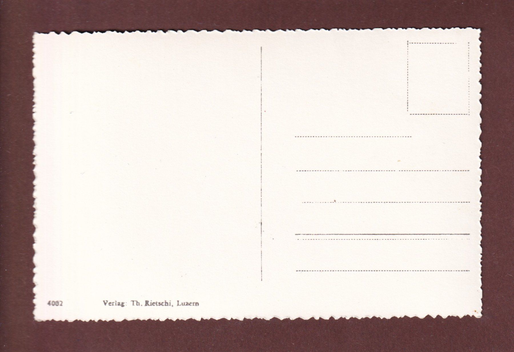 Cartes postales: TRÜBSEE - Sessel – D'occasion à Pully par nicecards-shop 1