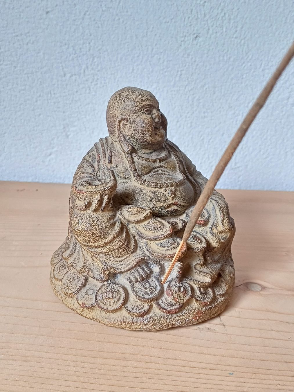 Altro in Decorazioni & Accessori: Lachender Buddha Räucherstäbchenhalter – Nuovo e nell'imballaggio originale da Domat-ems venduto da Gr8wood