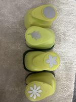 4er Set Motivstanzer, Papierstanzer, Basteln Herbst Deko