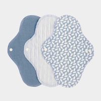 Imse Vimse Damenbinden Nacht/Serviette Nuit - denim 3Stk/pcs