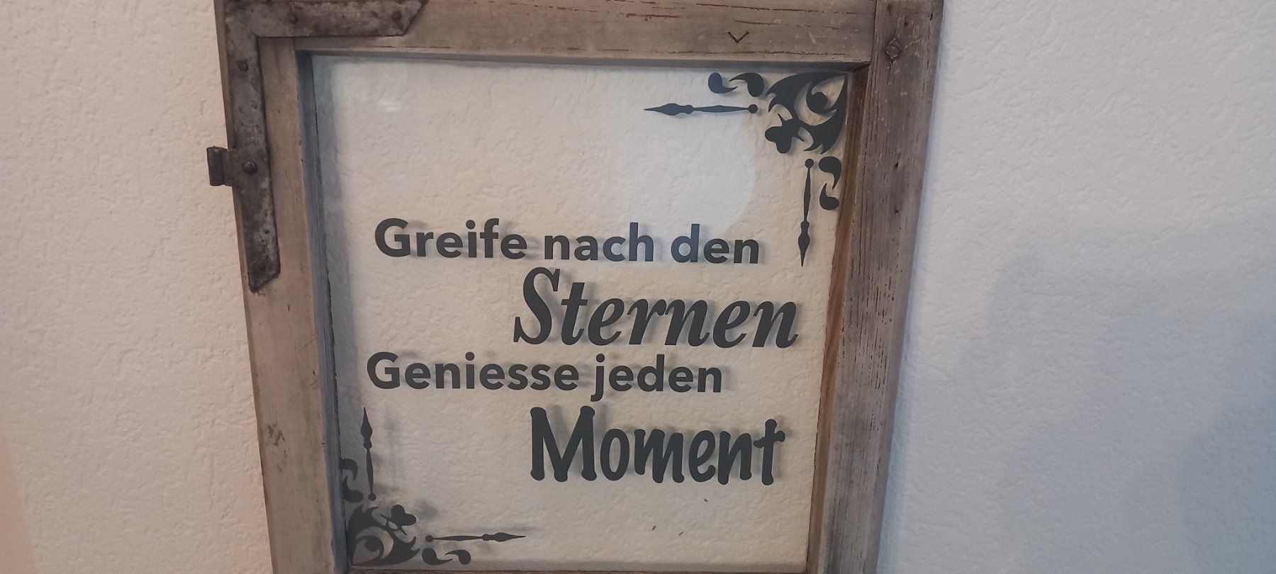 Tutte le decorazioni: Altes Fenster mit Spruch, tolles Deko Objekt – Usato da Buttwil venduto da K_und_K 2
