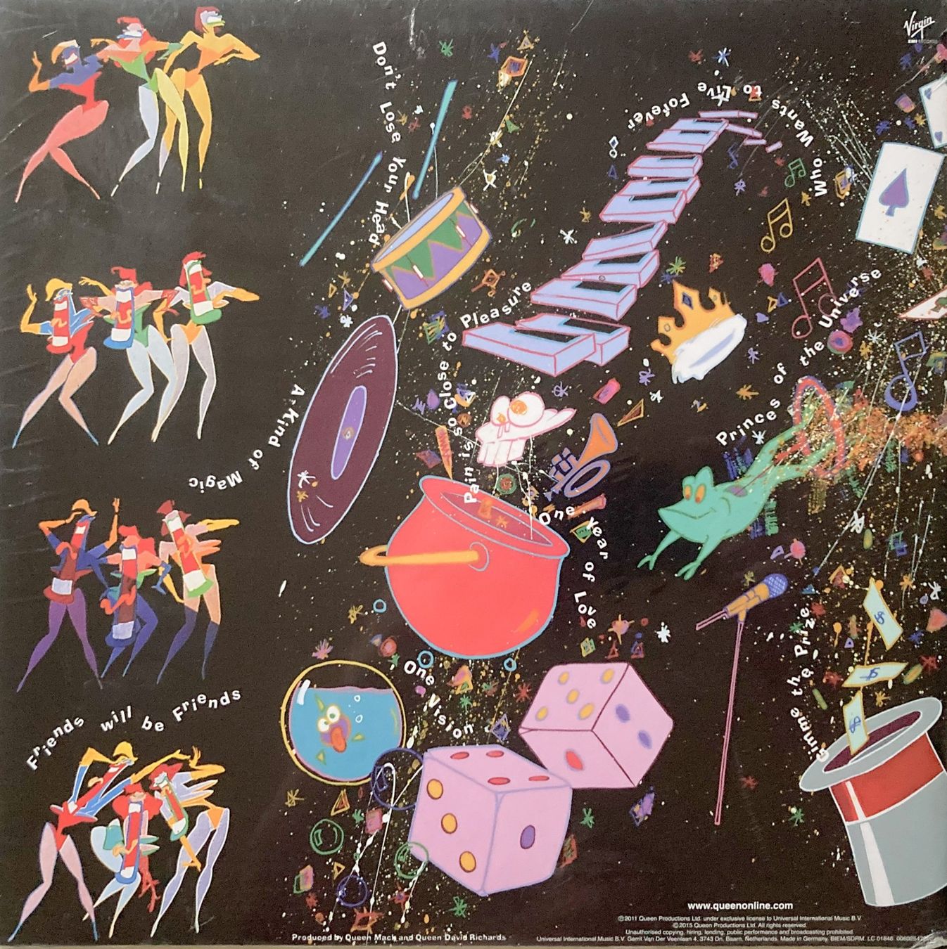 Dischi in vinile: QUEEN - A KIND OF MAGIC – Nuovo e nell'imballaggio originale da Bottens venduto da hotter-than-hell 1