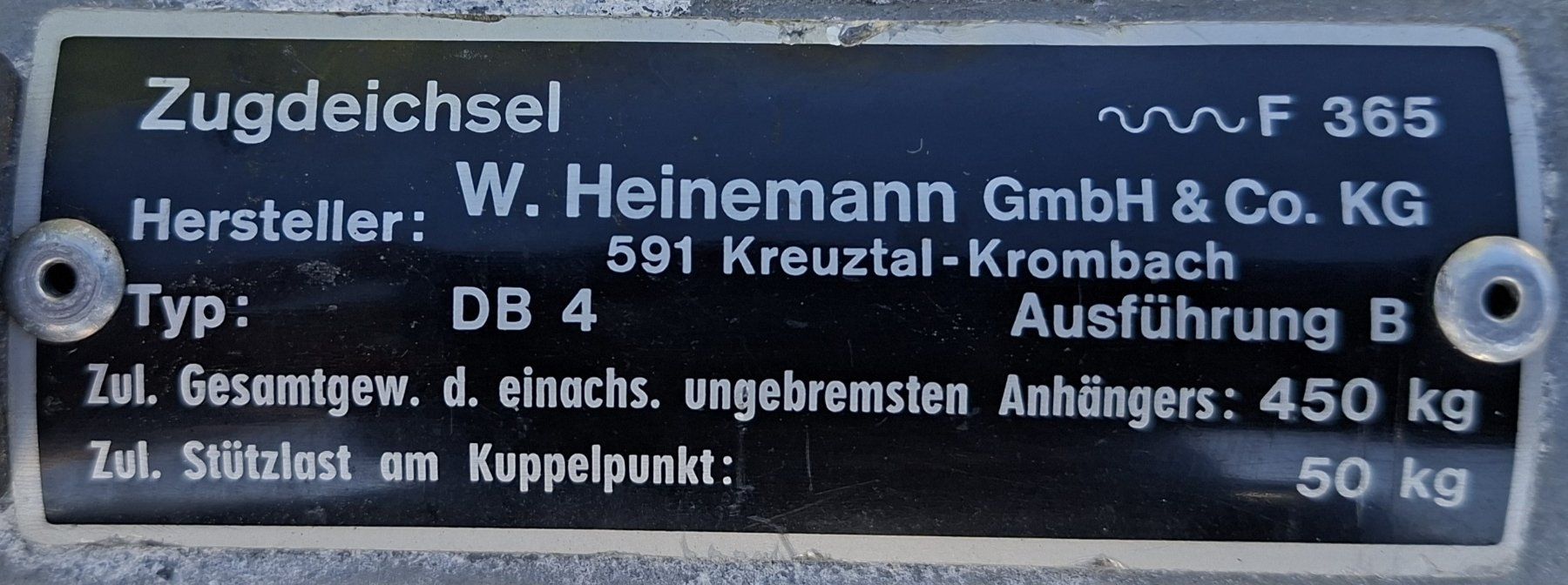 Heinemann Remorques: Bootsanhänger Heinemann BA 44 – D'occasion à Uetendorf par jumaijumai 8