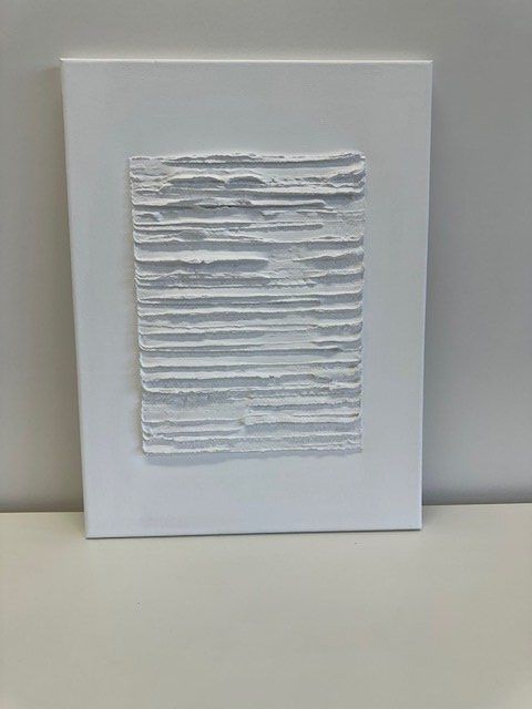 Poster & Bilder: Bild, Gips auf Leinwand, minimalistische Kunst – Neu (gemäss Beschreibung) aus Uetikon am See von Sonnenblume73