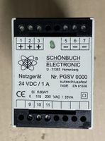 Schönbuch Electronic PGSV 0000 Netzgerät 24 VDC / 1A