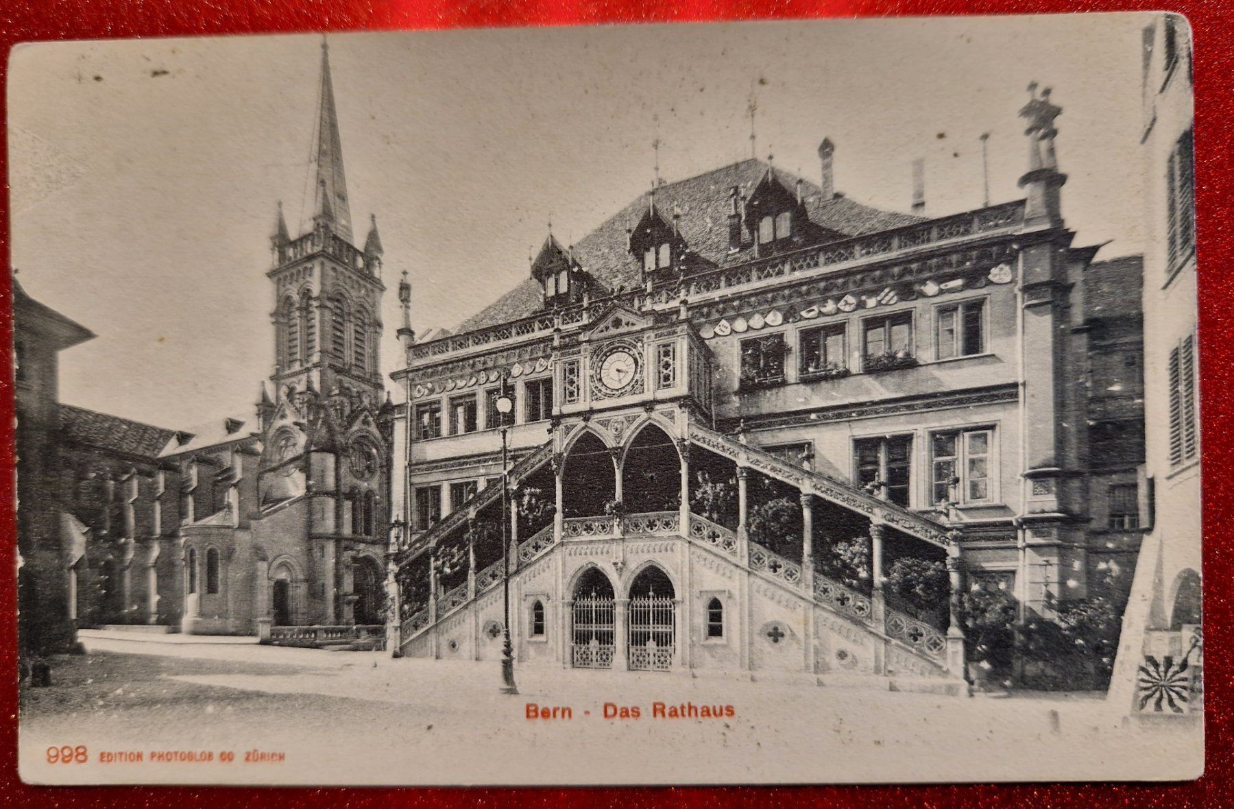 Cartoline postali: Bern Rathaus ca. 1900 – Nuovo (secondo la descrizione) da Melchnau venduto da Fishel