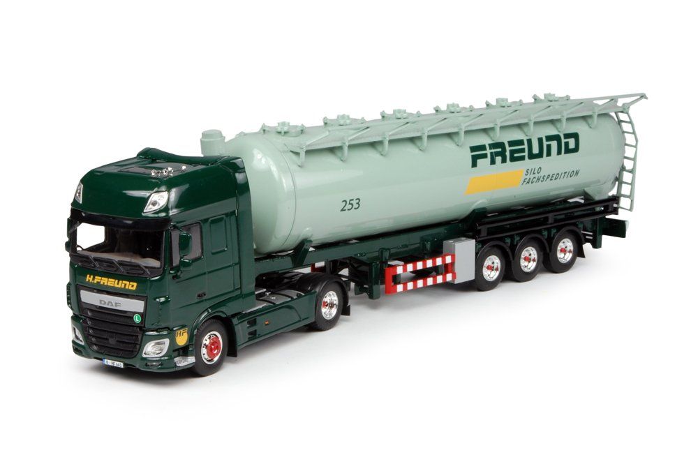 Tekno Kit di modellismo & Modellini statici: Tekno 64932 DAF Freud Kippsilo – Nuovo (secondo la descrizione) da Dagmersellen venduto da FBM-Bacheli