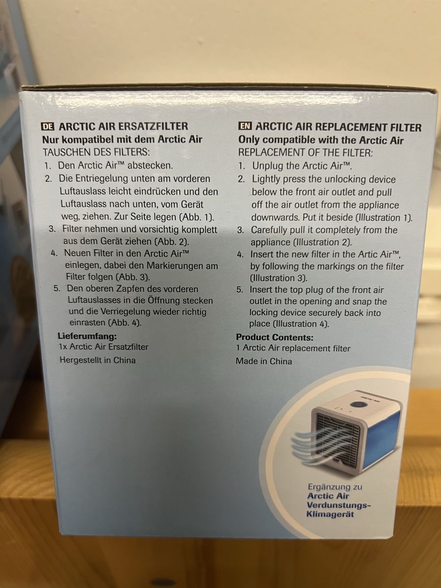 Raumspray: Arctic Air inkl Ersatzfilter – Neu und originalverpackt aus Rupperswil von sige82 2