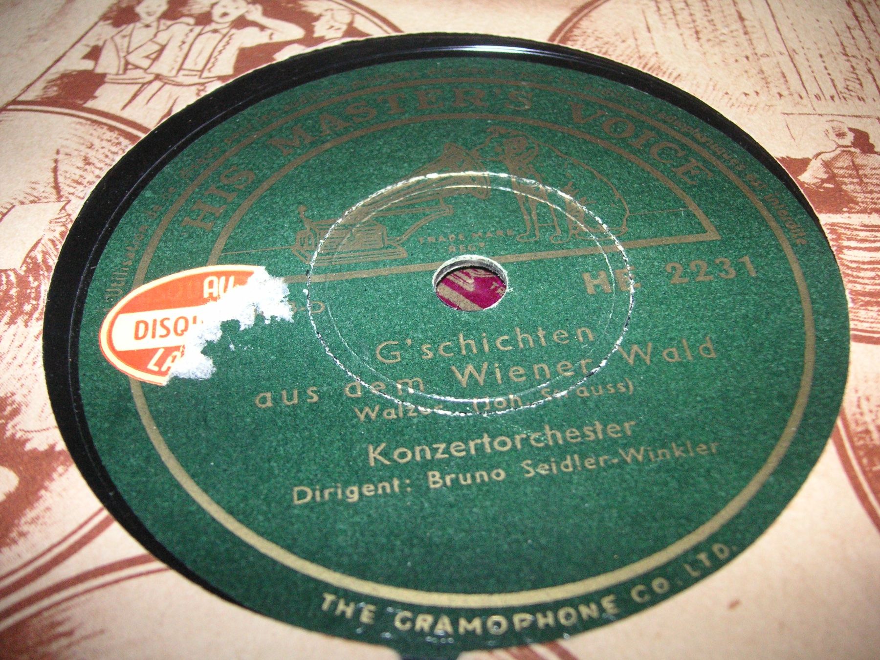 Schallplatten: DISQUES 78 TOURS – Gebraucht aus Lausanne von Leag 2