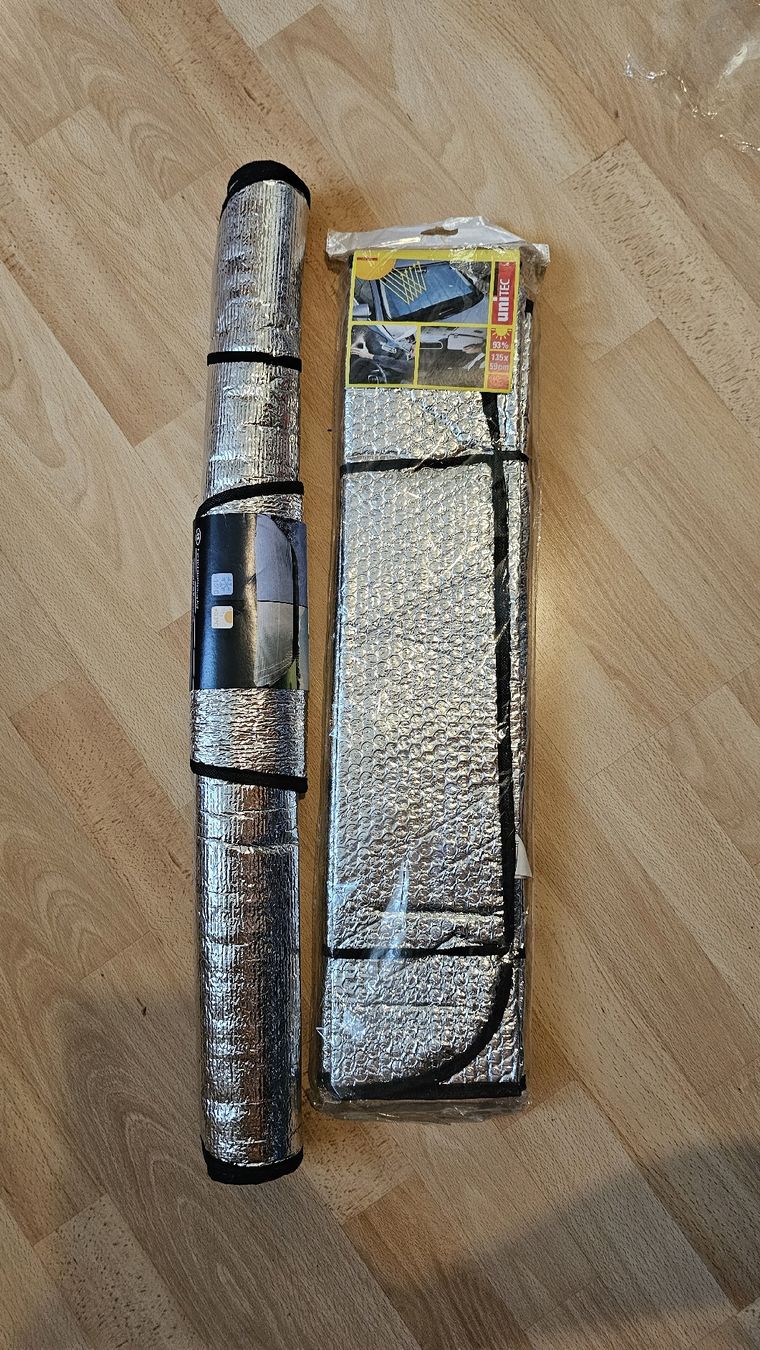 Tutti i ricambio: Auto Sonnenblende Windschutzscheibe Hitzeschutz – Nuovo (secondo la descrizione) da Suberg venduto da nat_qvg5