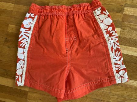 Badehose Hawaii Alter 2 Jahre mit Netzinnenhose orange