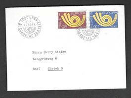 CH FDC Satz 1973