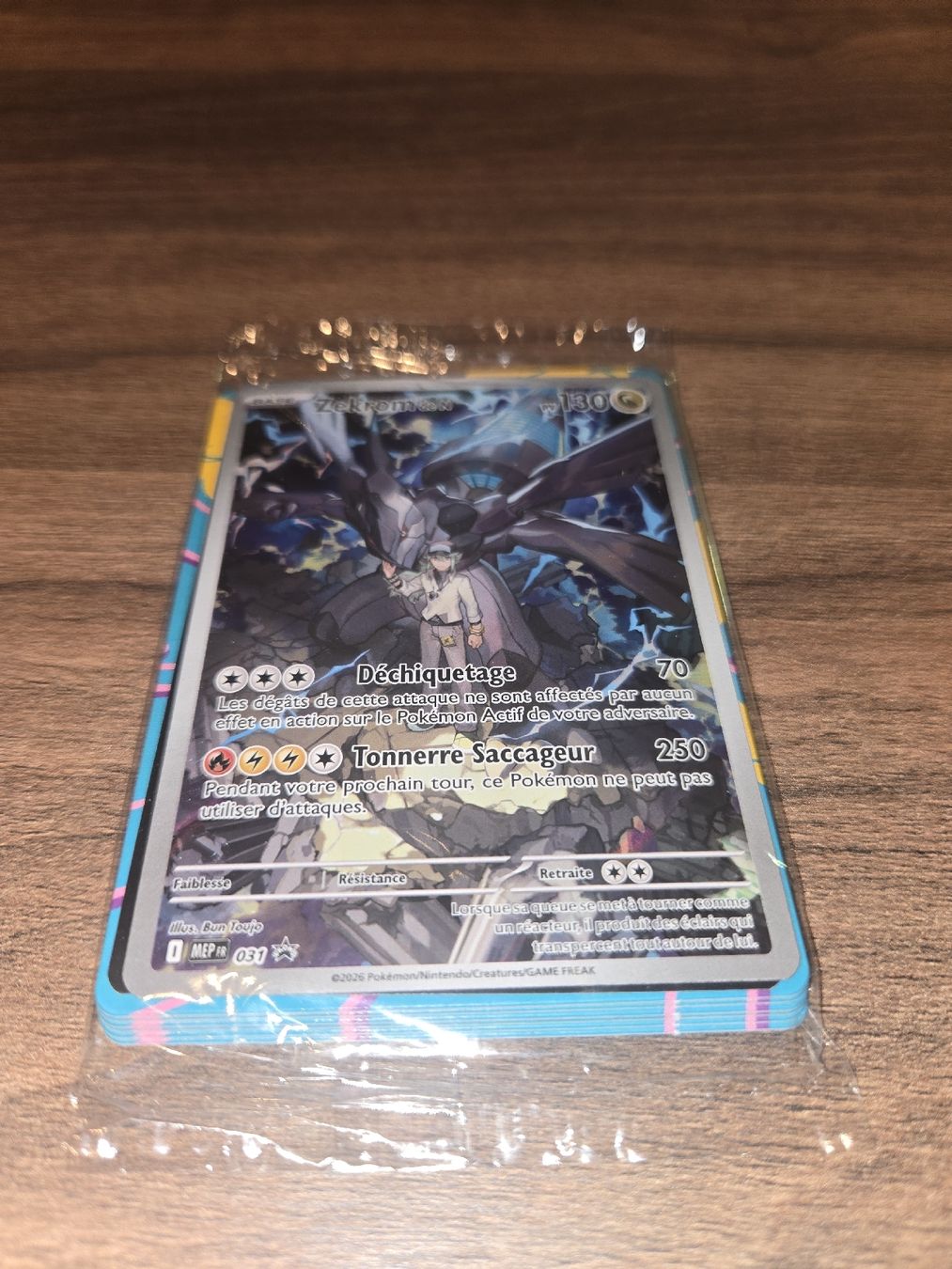 Pokémon Carte collezionabili: Héros Transcendent Promo Zekrom de N 031 scellé – Nuovo e nell'imballaggio originale da Rossinière venduto da seb_68fd
