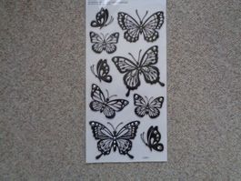 Wandsticker Schmetterling (9-tlg)