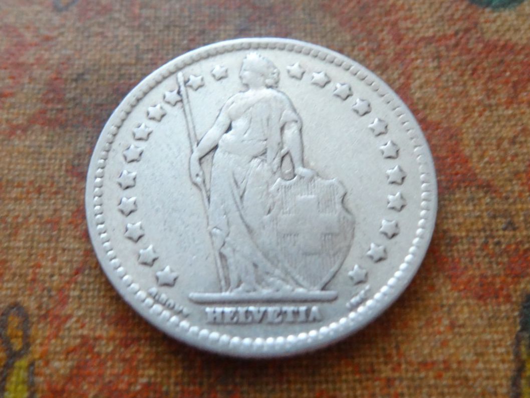 Tutti le monete: 1 Fr. 1921  (Y) – Usato da Romanel-sur-Lausanne venduto da Swift13 1