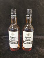 2 ANCIENNES BOUTEILLES WHISKY HALKINS SCOTLAND