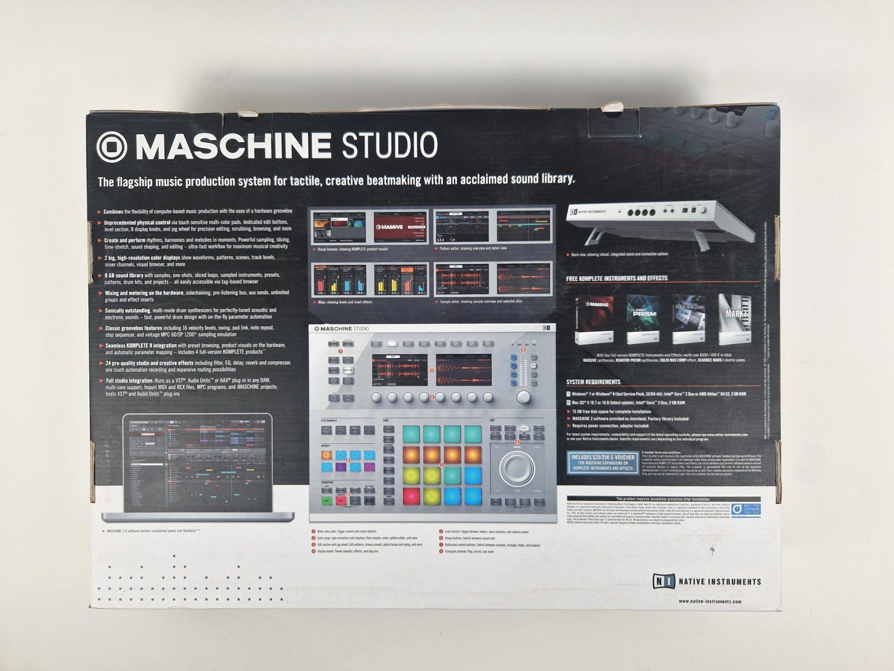 Instruments de musique: Maschine Studio White – Neuf (Voir description) à Basel par Restwert_Basel 1