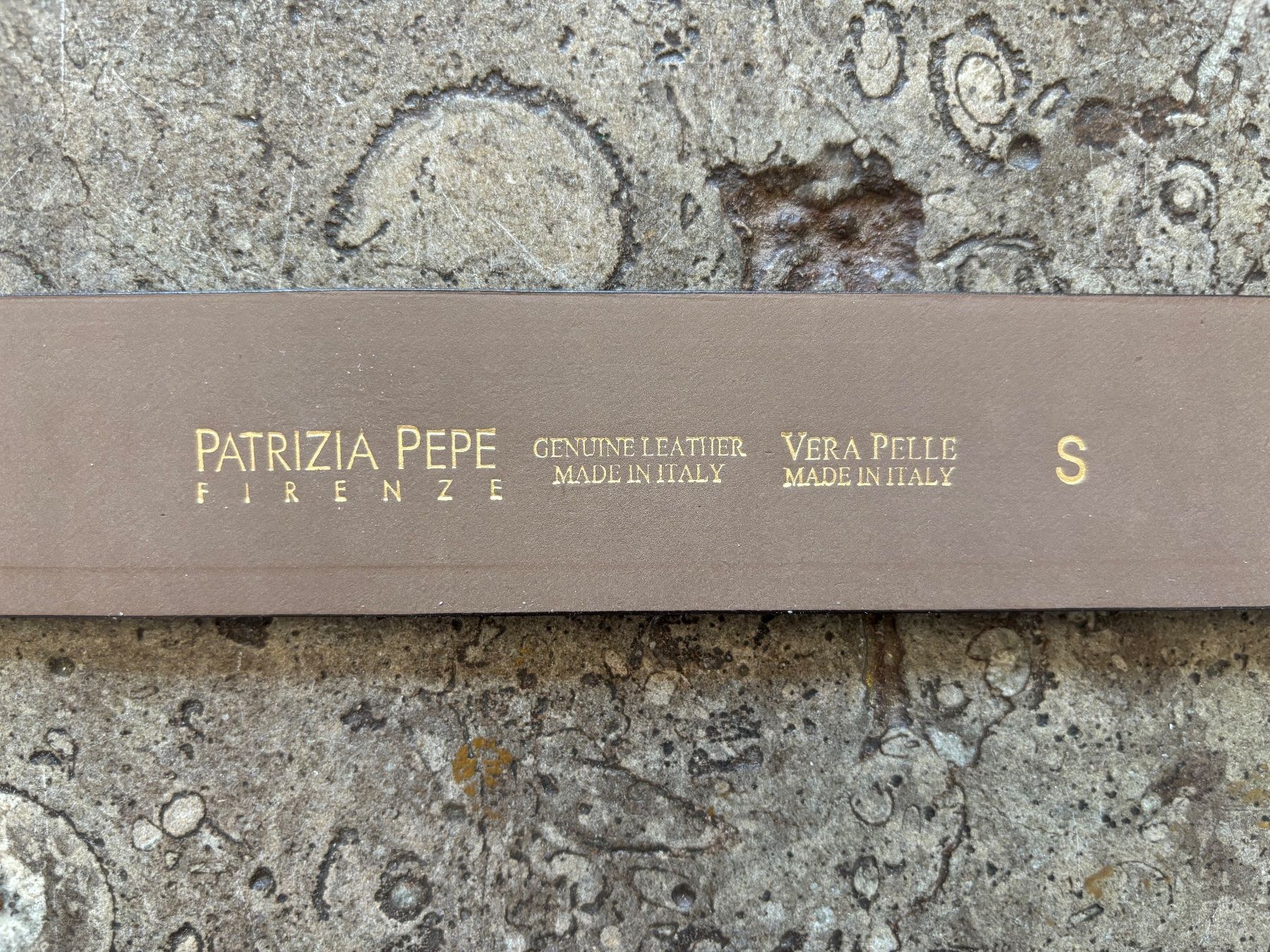 Patrizia Pepe Cinture: Schlangenmuster Gürtel, echtes Leder, Patricia Pepe – Usato da Horgen venduto da uge_pd5p 4