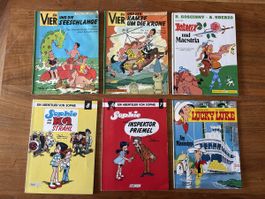 Sophie, die Vier, Lucky Luke und Asterix zu verkaufen!