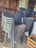 NAGELNEUE Gartenstühle Kunststoff 20 stk