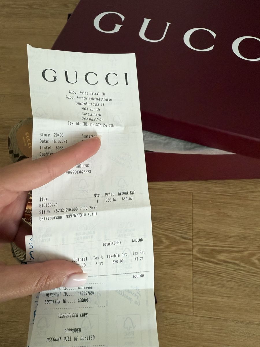 Gucci Scarpe da donna: Gucci Slide Sandalen, 36,5 – Nuovo e nell'imballaggio originale da Winterthur venduto da Lxh.568 2