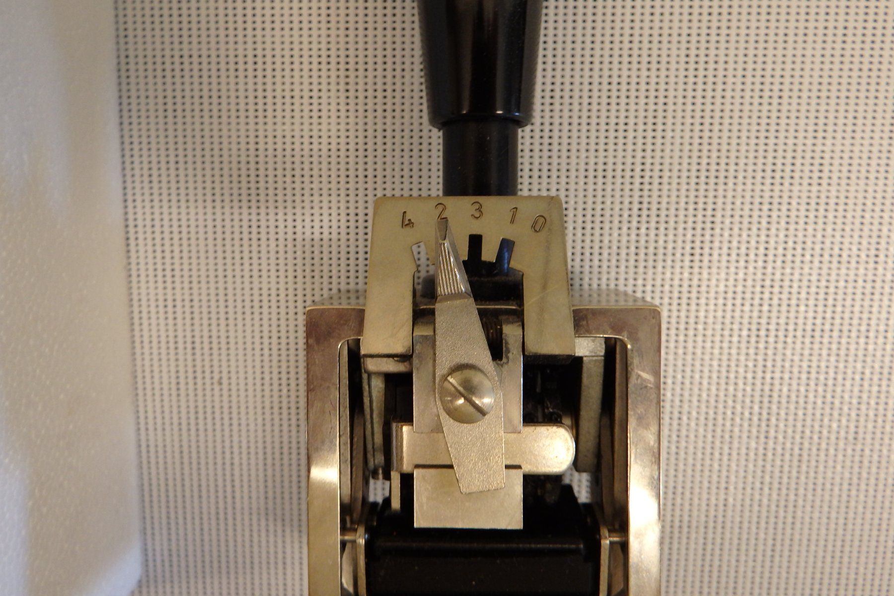 Timbri: Nummerierungs-Stempel oder Paginiermaschine Reiner B2 – Usato da Bischofszell venduto da Museumscafe 3
