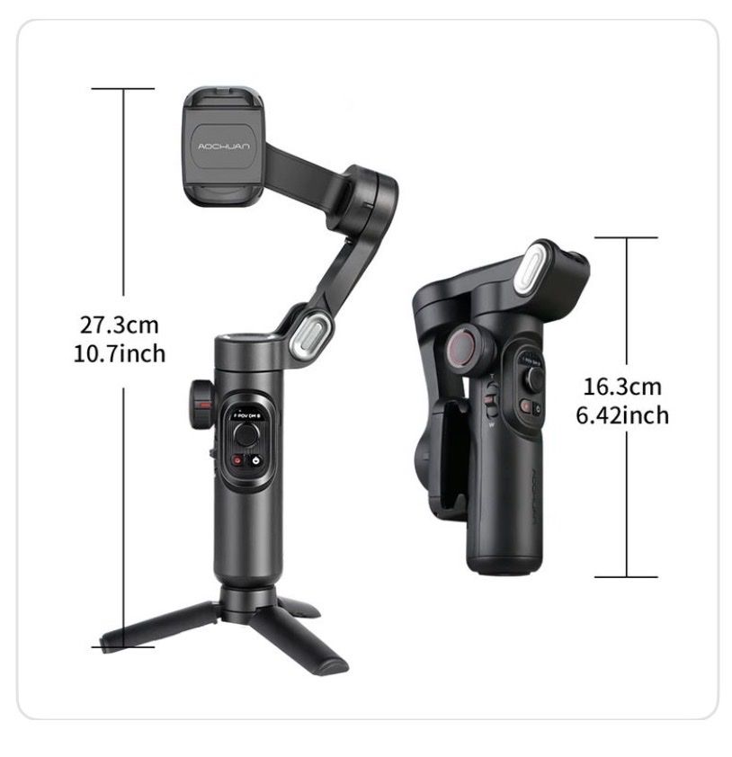 Treppiedi & Teste: 3-Achsen Smartphone-Gimbal – Nuovo (secondo la descrizione) da bauma venduto da Feldi1876 3