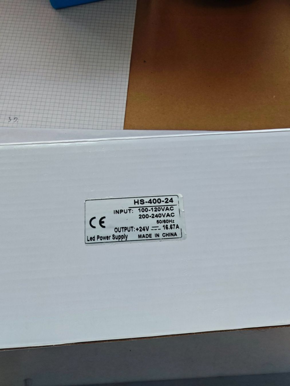 Componenti elettronici: Netzgerät 24VDC 16.67A HS-400-24 – Nuovo (secondo la descrizione) da Vorderthal venduto da eierchopf 2