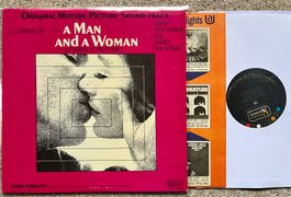 A Man And A Woman Francis Lai - SOUNDTRACK ED1 LP GEWASCHEN
