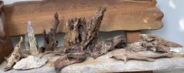 Aquarium Dekoration Holz und Stein