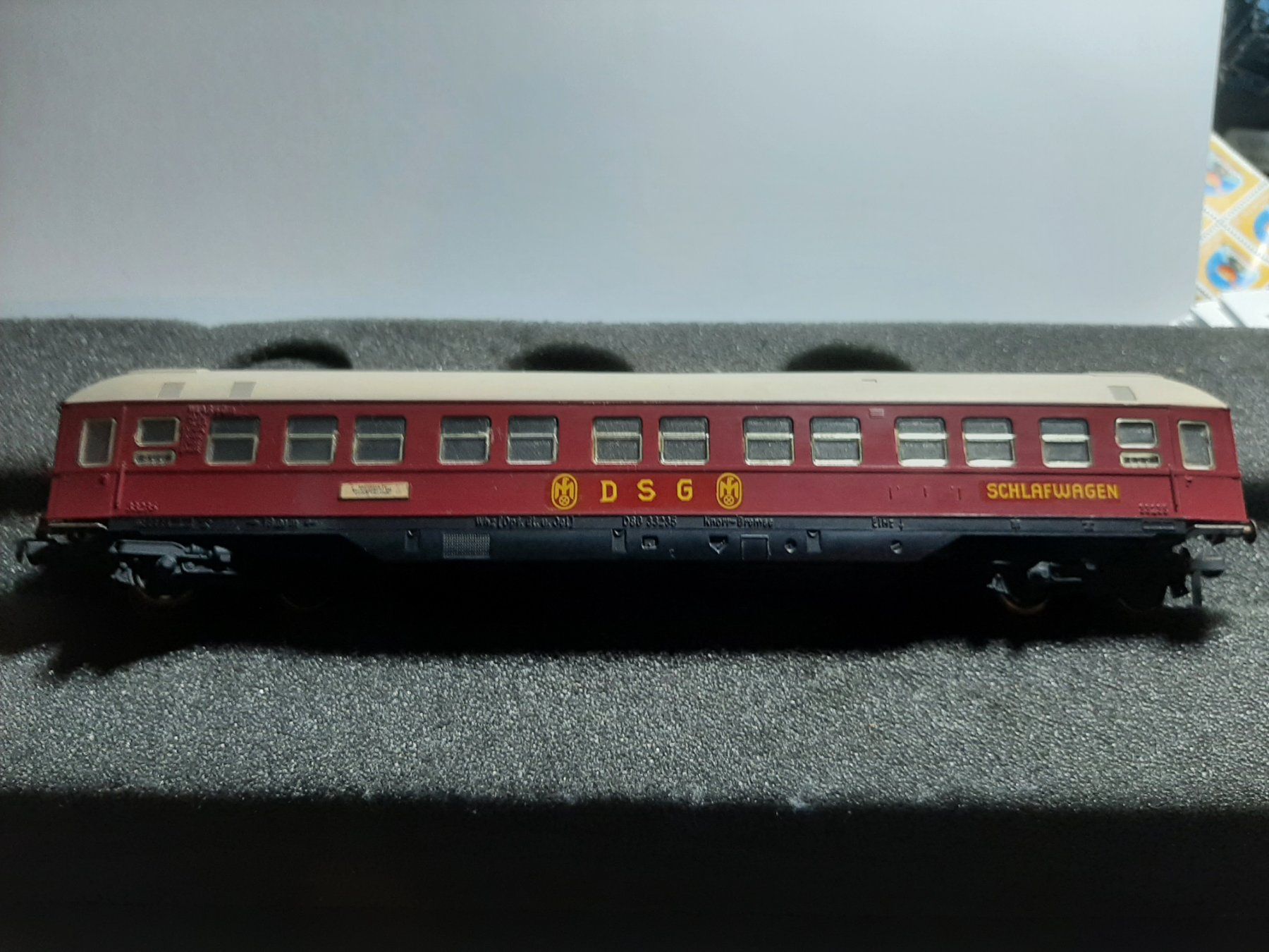 Fleischmann Trains électriques: FLEISCHMANN DSG SCHLAFWAGEN REF.10 – D'occasion à Avully par RIVALIS