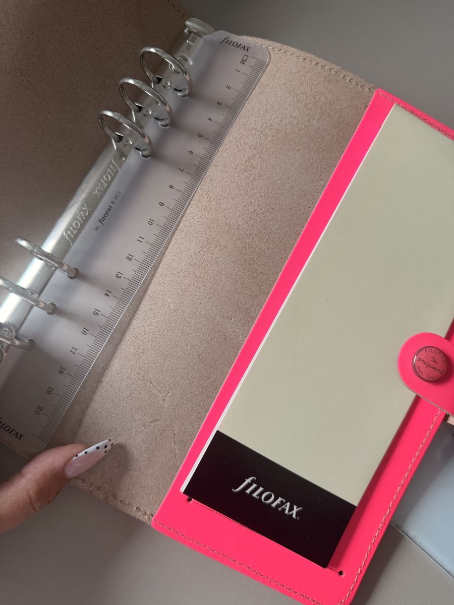 Calendari: Filofax Pinker Leder Organizer, A5 Format, Neuwertig! – Usato da Lohn-Ammannsegg venduto da barbaradacunha 5