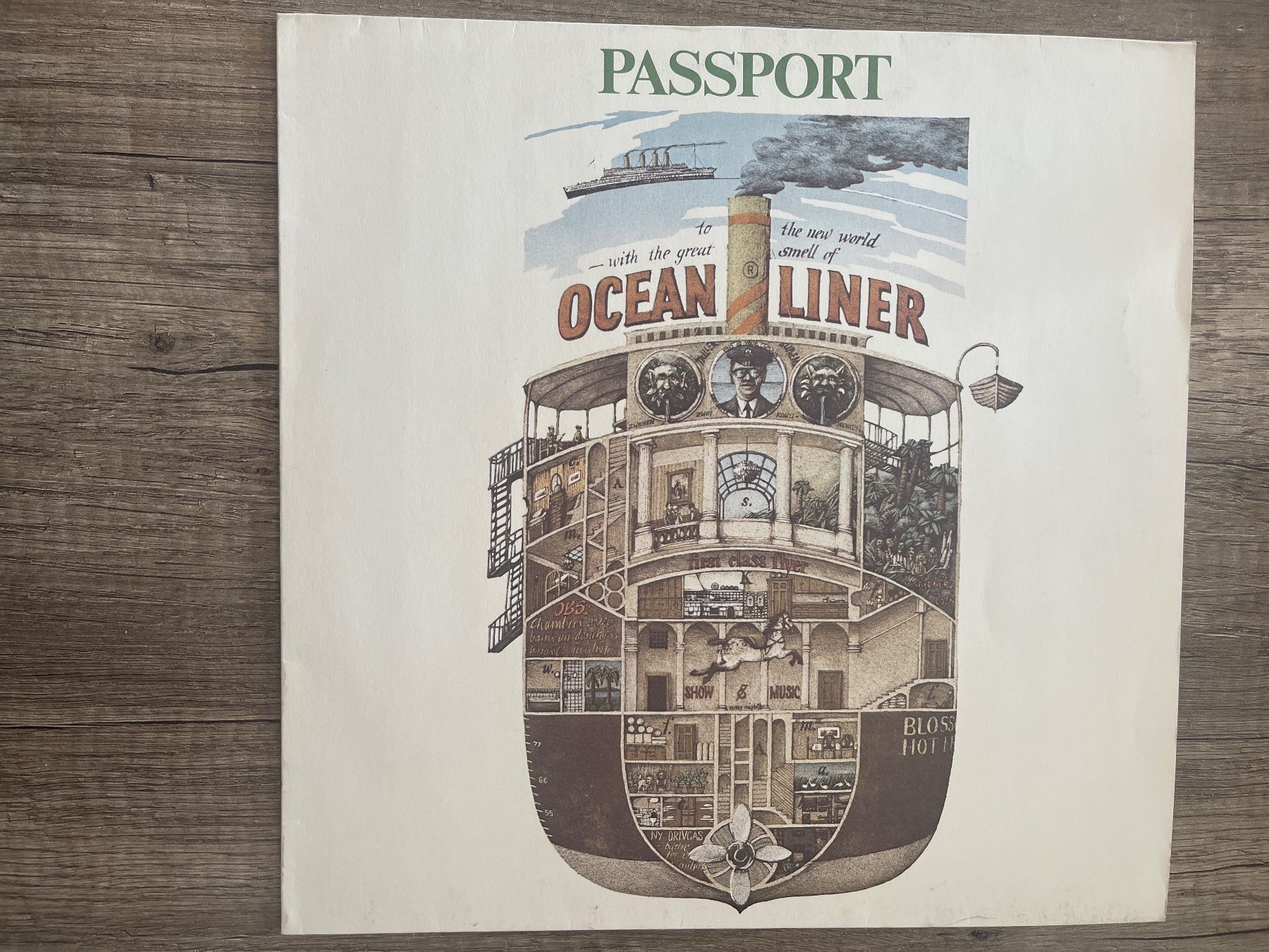 Dischi in vinile: A856/Passport Oceanliner – Usato da Frutigen venduto da Philippe_jsp