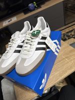 Adidas Samba OG Weiss Grau Grösse 42.5 neu (Noch nie Getrage
